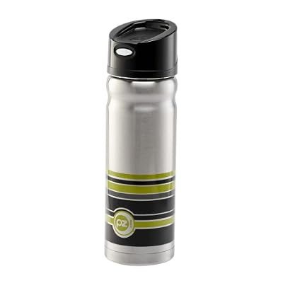 Stainless Steel Thermal Water Bottle - 16 oz Geo with Pop Lid