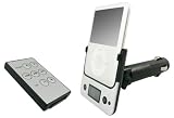greymobiles 3 In 1 FM Transmitter/Car Charger Kit WITH REMOTE For iPod Nano 3G 4GB/8GB (Black/Silver)