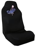Los Angeles Dodgers 2 MLB Car Truck SUV Licensed Universal-Fit Front Bucket Seat Covers - PAIR