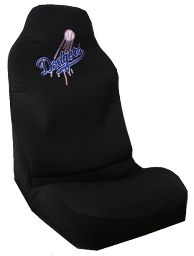 Los Angeles Dodgers 2 MLB Car Truck SUV Licensed Universal-Fit Front Bucket Seat Covers - PAIR