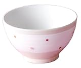 飯碗 つぐみ 水玉 赤 14927 つぐみ