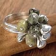 NOVICA Serpentine ring, 'Raceme'