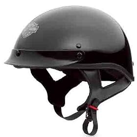 Harley-Davidson� Men's Stock Half Helmet. Thermoplastic shell. Meets DOT requirements. 98249-06V; 98337-09VM