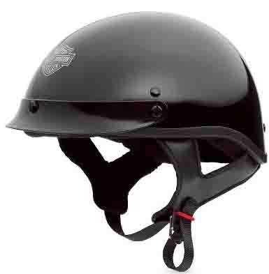 Click here to buy Harley Davidson Mens Stock Half Helmet. Thermoplastic shell. Meets DOT requirements. 98249-06V;....