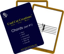 Music Chord Flash Cards (Music Chord Flash Cards)