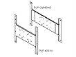 Plp Flat Panel Adapter Plates - for Viewsonic N3200W - Black