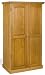 Kitchen & Housewares : Solid Wood Bedroom Armoire - Honey Finish FREE SHIPPING!