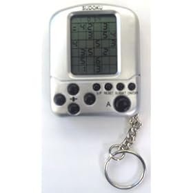 SUDOKU 3 in One Key Chain, Sudoku, Shooting and Simon Says