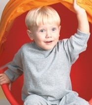 Infant Jersey Bubble Romper, Color: Lt Blue, Size: 18 Months