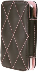 XtremeMac IPC-SC6-70 Verona Holster for iPod Classic 160GB - Brown/Pink