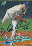 Derek Aucoin, Montreal Expos Autographed Card