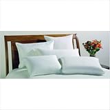230 Cambric with 1.5 Gusset White Goose Down Sleeping Pillow Size: King by 