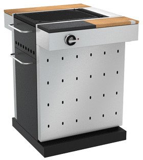 Fuego FG02AME Freestanding Electric Grill, Single Element