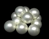 Club Pack of 64 Shiny Platinum White Glass Ball Christmas Ornaments 2