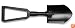 Gerber 22-01945 Entrenching Tool with Pick, Serrated Blade