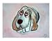 Vincent the Dog Animals Giclee Poster Print by Janel Bragg, 10x8