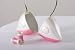 Japanese Anime Chobits Cosplay Accessory - Chii's Ears and Hair Beads Set