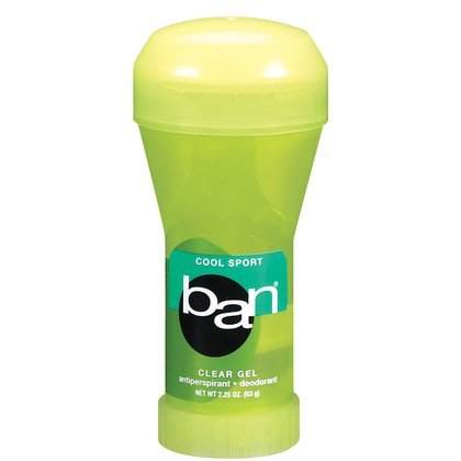 Ban Antiperspirant & Deodorant Clear Gel, Cool Sport 2.25 oz (63 g)