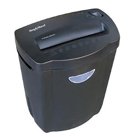 SimplyShred 10-sheet Office Crosscut Credit Card, Staples, Paper Shredder by SimplyShred