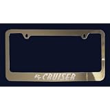Chryler Pt Cruiser License Plate Frame (Zinc Metal) 