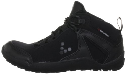 Vivobarefoot Women's Synth Hiker W Black Hiking Boot VB210036MBLK 4 UK, 37 EU