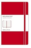 Moleskine Address Book Large Large, Hard Red (Moleskine Legendary Notebooks)