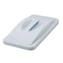 Rubbermaid Commercial Slim Jim Handle Top, 20 3/8 x 11 3/8 x 2 3/4 Inches, Plastic, Light Gray (268888GY)