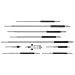 Starrett 124B Solid-Rod Vernier Inside Micrometers Set, 2-12" Range, 0.001" Graduation, +/-0.0001" Accuracy, Without Case