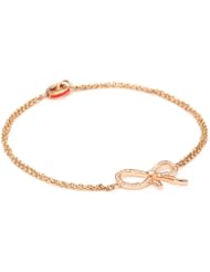 Ivanka Trump "Bow" Double Chain Bracelet with Diamonds