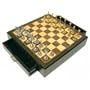 Hi-Gloss Ebony Chess Set