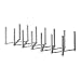 Ikea VARIERA 701.548.00 Pot Lid Organizer, Stainless Steel