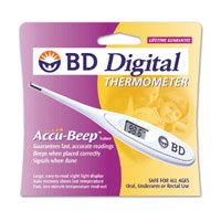 Bd Digital Thermometer - 1 Ea