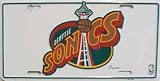 Seattle Sonics NBA License Plate Plates Tag Tags auto vehicle car front