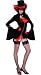 Vampire Vixen Sexy Women's Costume Adult Halloween Outfit - Size L/XL, Dress Size 10-14