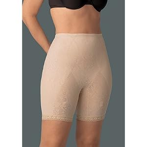 Flexees Women's Instant Slimmer Firm Control Long Leg Panty #6855