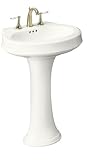 Kohler K-2326-8-0 Leighton Pedestal Centers White
