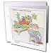 Londons Times New Release Funny Cartoons - Parrotheads Against Buffett - Greeting Cards-12 Greeting Cards with envelopes Image