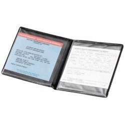 Registration Wallet - Set of 2 (Black) (4 1/2" x 5")
