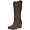 Dark Brown Waxy Leather