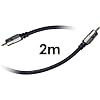 Pure HQ OFC Shielded Subwoofer Cable Gold 2m
