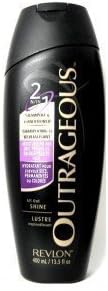 Revlon Outrageous Moisturizing 2 in 1 Shampoo & Conditioner for Dry, Permed o...