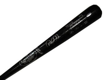 New York Yankees Autograph Derek Jeter Bat. MLB Authenticated.