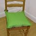 Red Indoor/Outdoor Oxford Seat Pads With Seperate Feather Inner