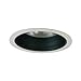 Eurofase TR-P602-45 6-Inch PAR30 Stepped Baffle Trim, Black/White