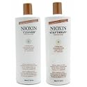 Nioxin System 3 Cleanser & Scalp Therapy Duo (33oz each)