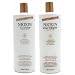 Nioxin System 3 Cleanser & Scalp Therapy Duo (33oz each) Set Bottles