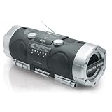Coby CXCD282 Portable CD/Radio/Stereo Cassette Player/Recorder with Powered Woofer