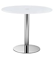 Gino White Table - 90cm