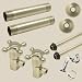 Mountain Plumbing Products 1/2 in. IPS x 3/8 in.O,D, Compression Cross Handle Lavatory Supply Kit -