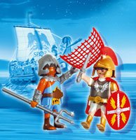 Childrens Toyshop  Toys : Playmobil Tribune And Gladiator Duo Pack 5817